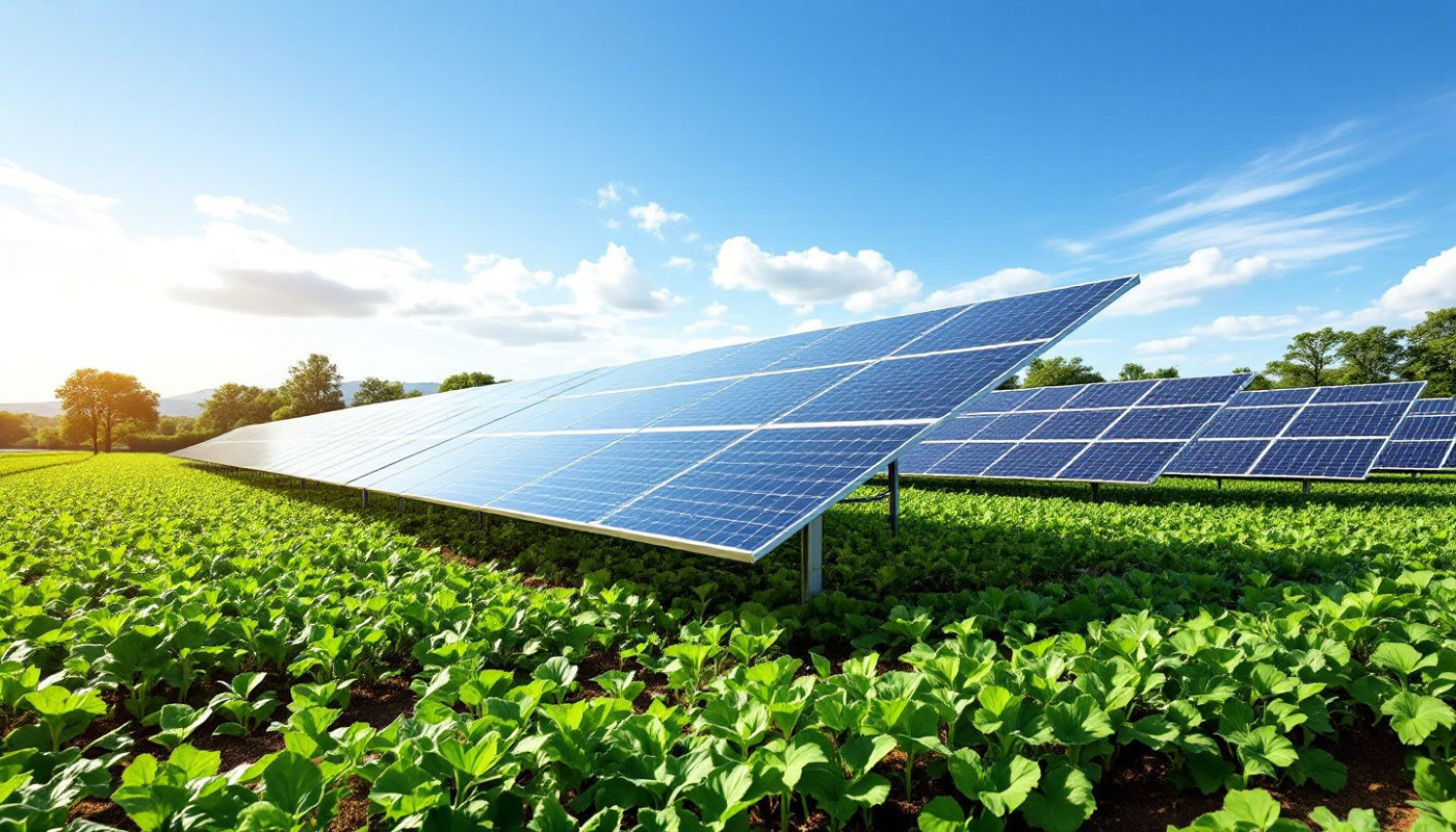 Autres - Impact environnemental et économique de l'agrivoltaïsme en agriculture