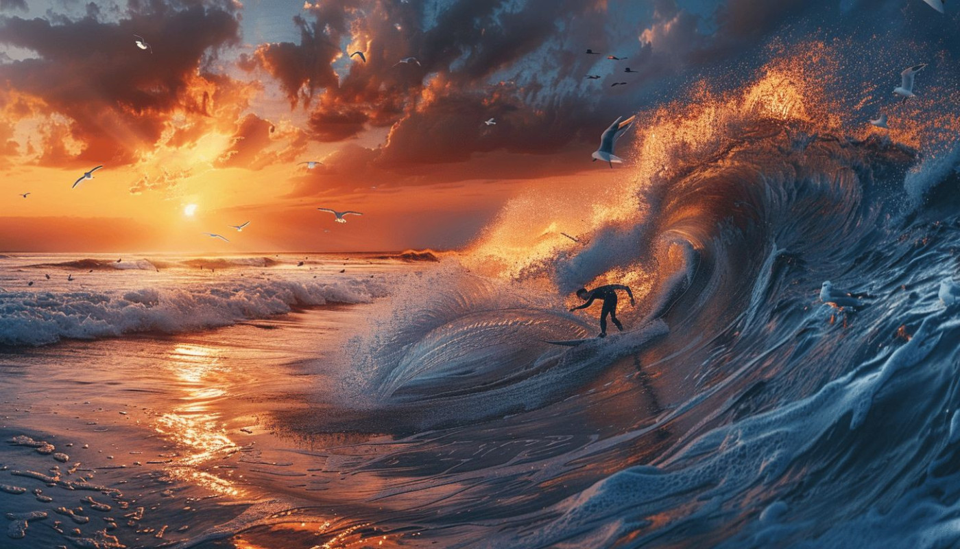 Sport - Le surf, un sport qui se joue avec les éléments